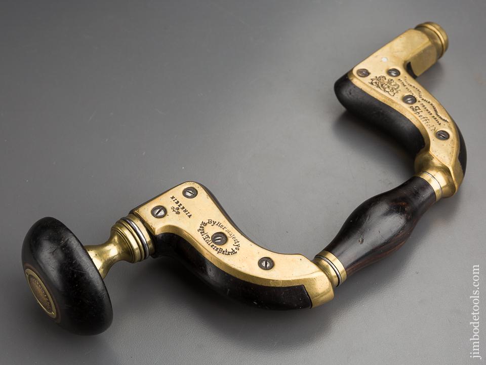 Fine & Flawless! MARPLES Ebony and Brass ULTIMATUM Brace - 80516