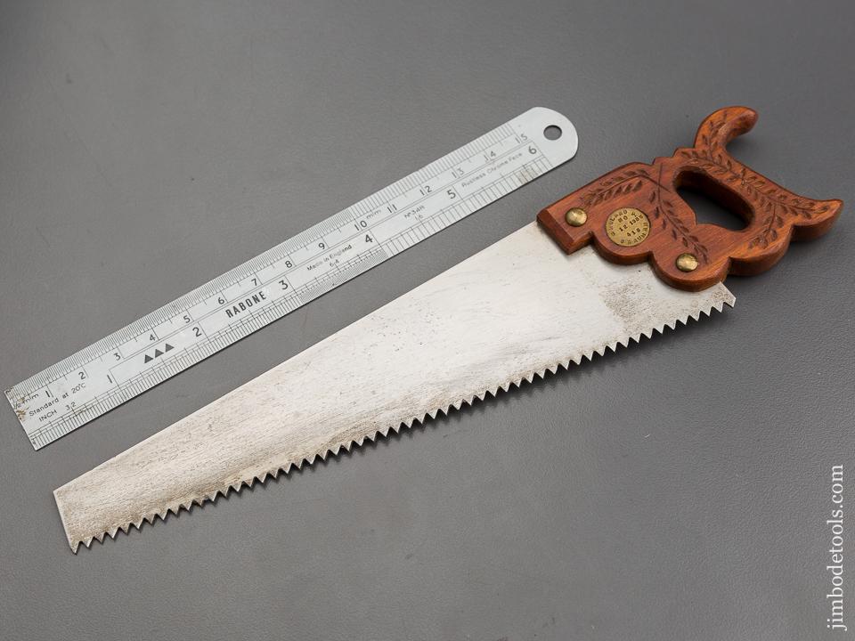 Miniature Seven inch Hand Saw Dated 1986 - 80521U