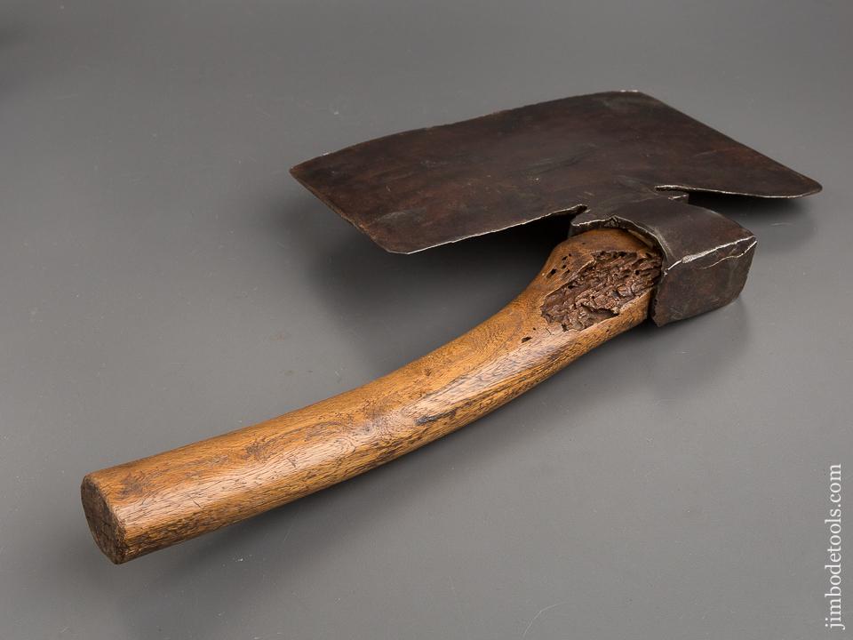 Stunning Decorated 18th Century Side Axe - 80537U