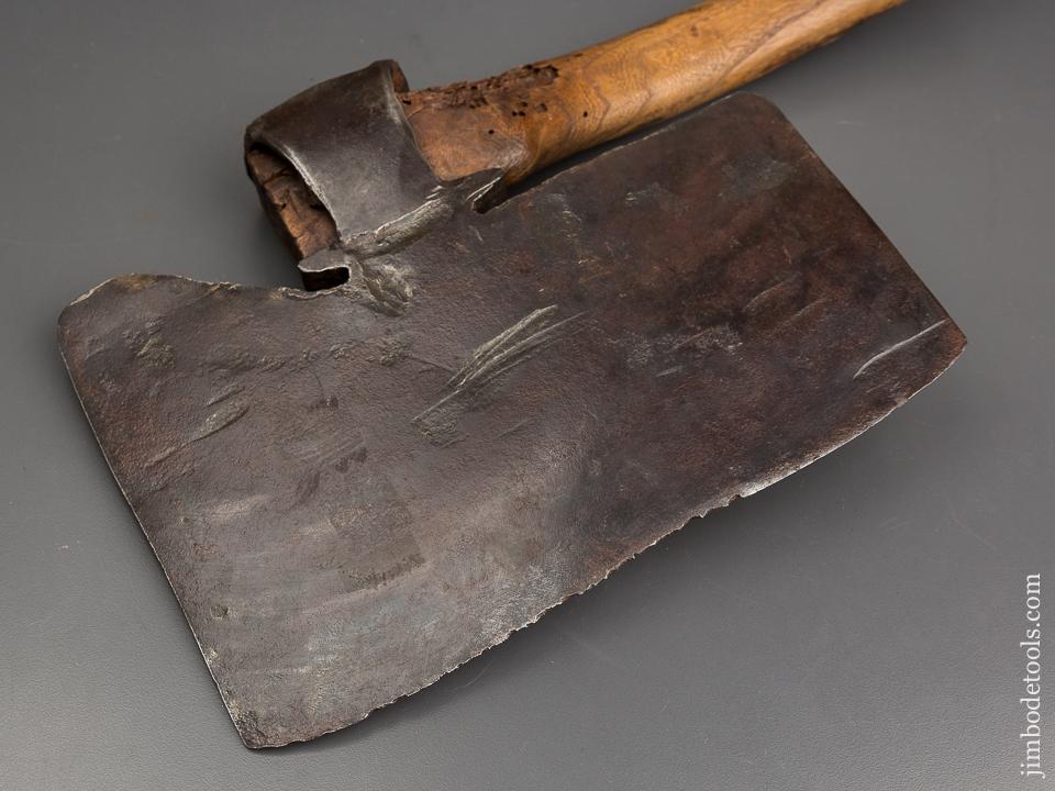 Stunning Decorated 18th Century Side Axe - 80537U