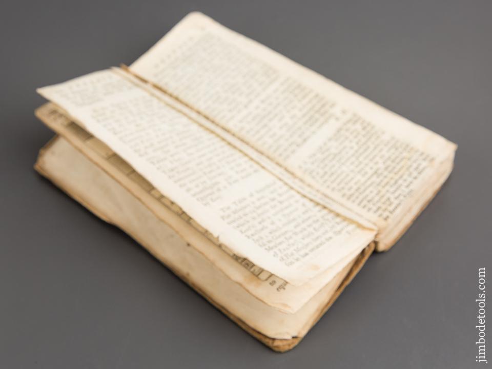 Book:  PRACTICAL MEASURING MADE EASY Printed 1738 by E. HOPPOS - 80538U