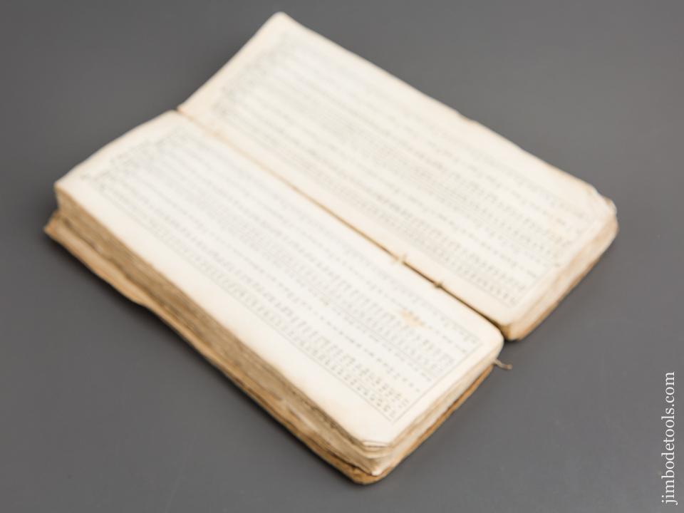 Book:  PRACTICAL MEASURING MADE EASY Printed 1738 by E. HOPPOS - 80538U