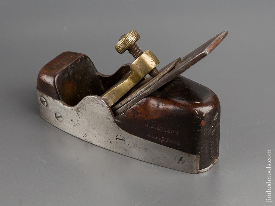 RARE Early Screw Side SPIERS Smooth Plane Dovetail Steel and Rosewood - 80539U