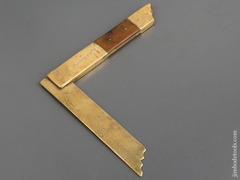 18th Century 6 x 6 inch Brass Square - 80554U