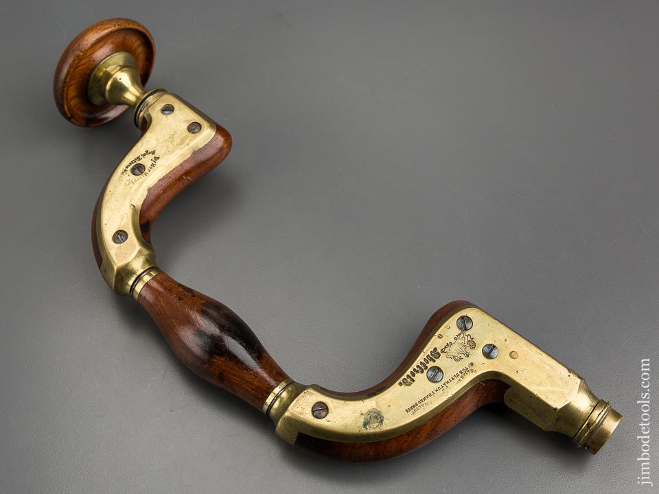 Fabulous Long Model Split Model 67 SPRING LANE Rosewood and Brass MARPLES ULTIMATUM Brace - 80556U