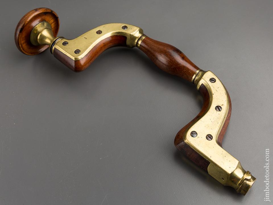 Fabulous Long Model Split Model 67 SPRING LANE Rosewood and Brass MARPLES ULTIMATUM Brace - 80556U