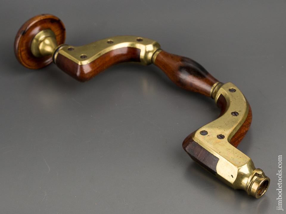 Fabulous Long Model Split Model 67 SPRING LANE Rosewood and Brass MARPLES ULTIMATUM Brace - 80556U