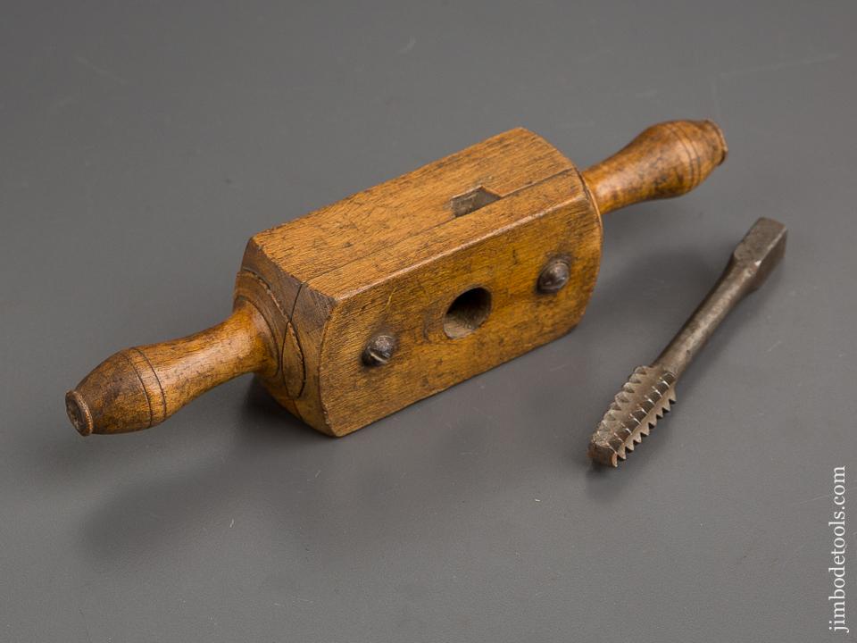 Early 7/8 inch Thread Box and Tap - 80572