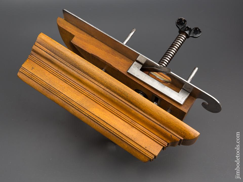 Handled KIMBERLEY Patent Screw Adjusting Plow Plough Plane circa 1876-1899 MINT - 80584U