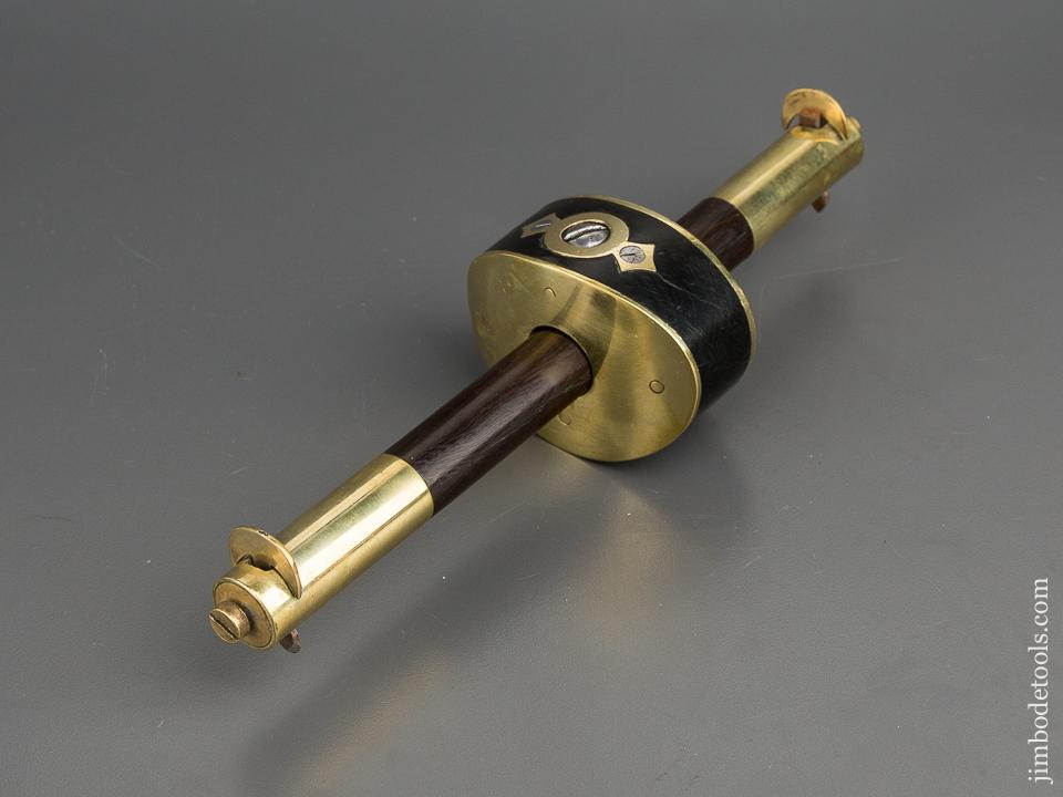 Unusual Ebony Double Ended Slitting Gauge - 80587U