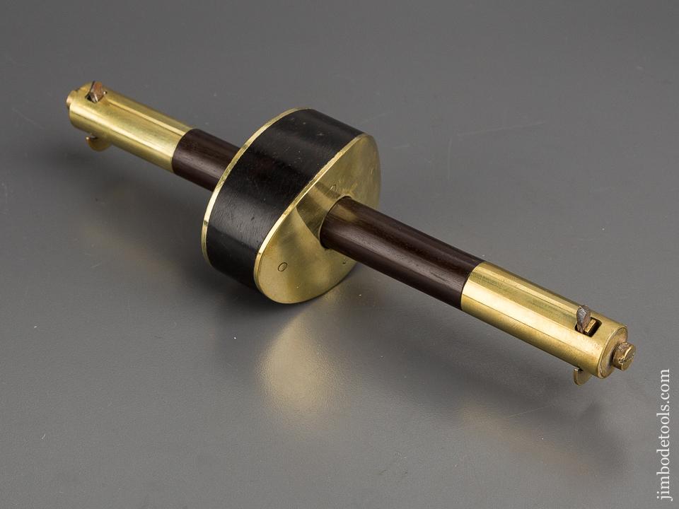 Unusual Ebony Double Ended Slitting Gauge - 80587U