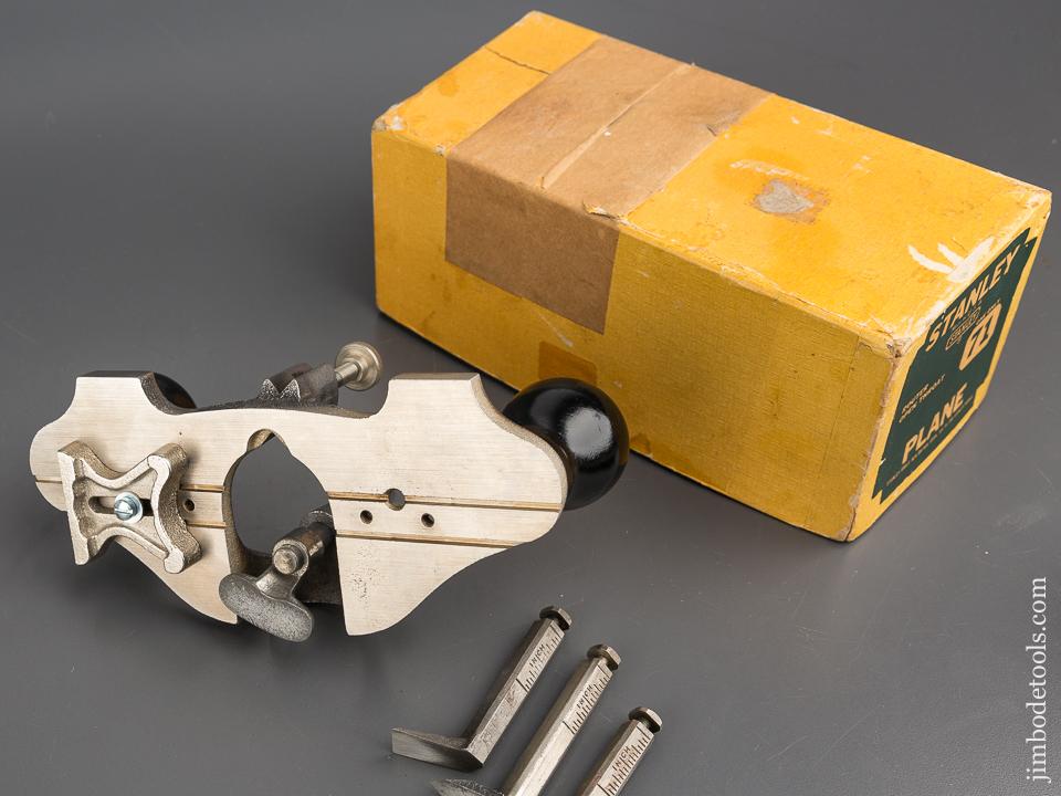 STANLEY No. 71 Router Plane 100% COMPLETE in Original Box - 80611