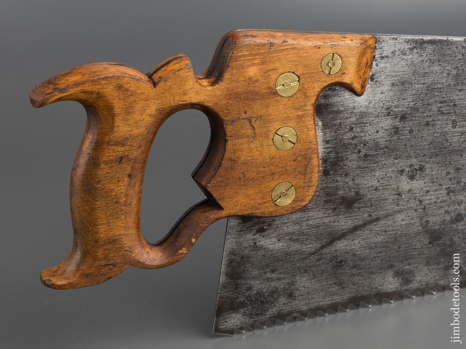 Rare! E. ANDREWS Patent January 26, 1875 Hand Saw - 80612