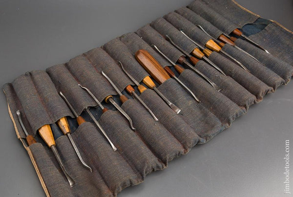 23 Great Carving Tools in Roll - 80620