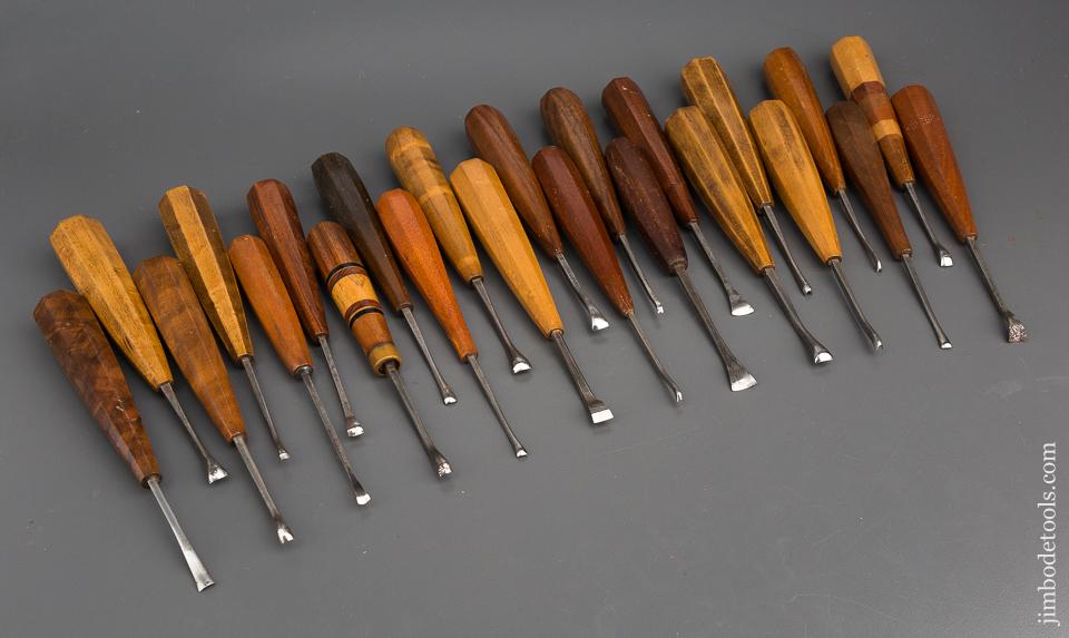 23 Great Carving Tools in Roll - 80620