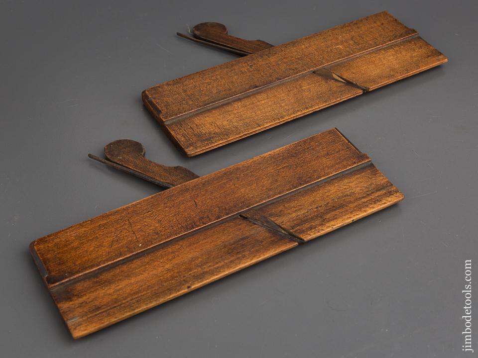 Pair of No. 1 Hollow & Round Moulding Planes by JOHN GREEN YORK circa 1768-1808 - 80626
