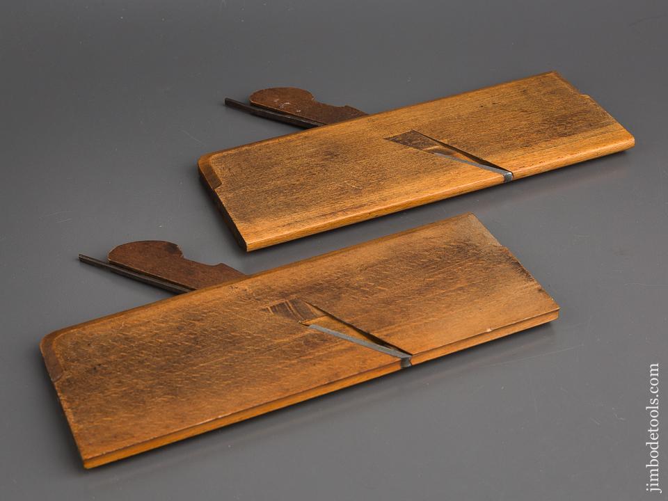 Pair of No. 4 Hollow & Round Moulding Planes by MATHIESON & SON GLASGOW circa 1854-196680627