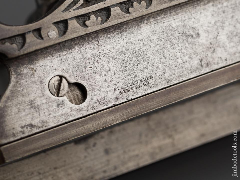 Fancy MILLERS PATENT Plow Plane by STANLEY No. 41 with Ten Cutters - 80632