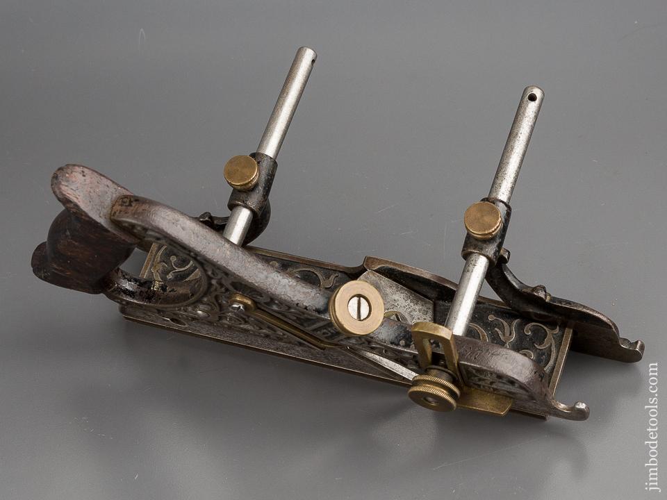 Fancy MILLERS PATENT Plow Plane by STANLEY No. 41 with Ten Cutters - 80632