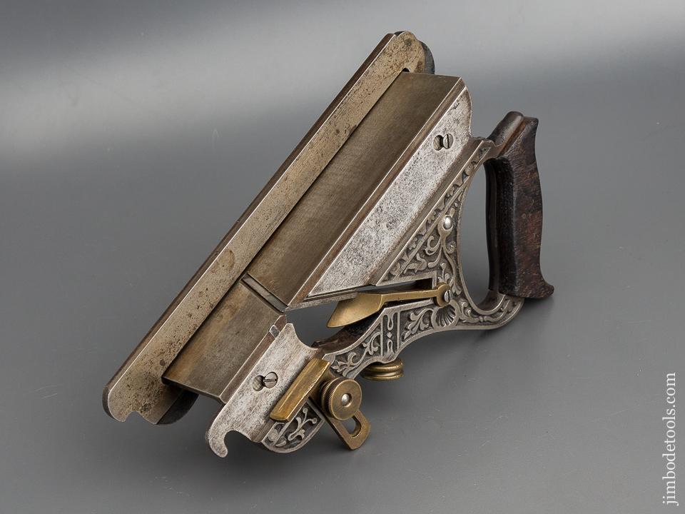 Fancy MILLERS PATENT Plow Plane by STANLEY No. 41 with Ten Cutters - 80632