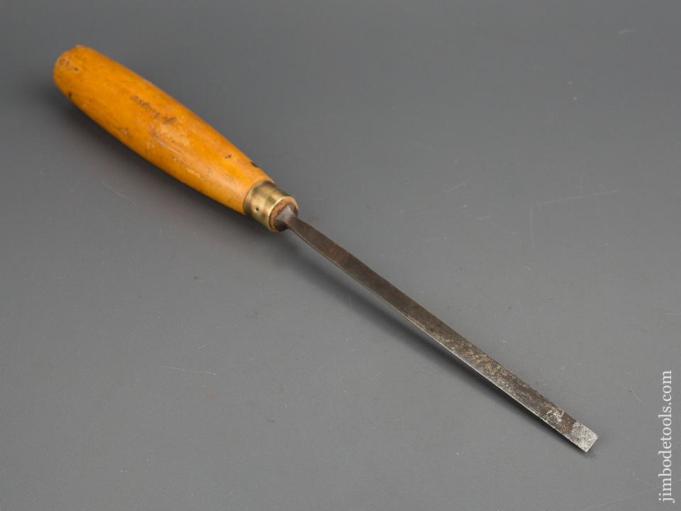 1/4 X 12 inch MARPLES Boxwood Handled Tang Paring Chisel - 80640