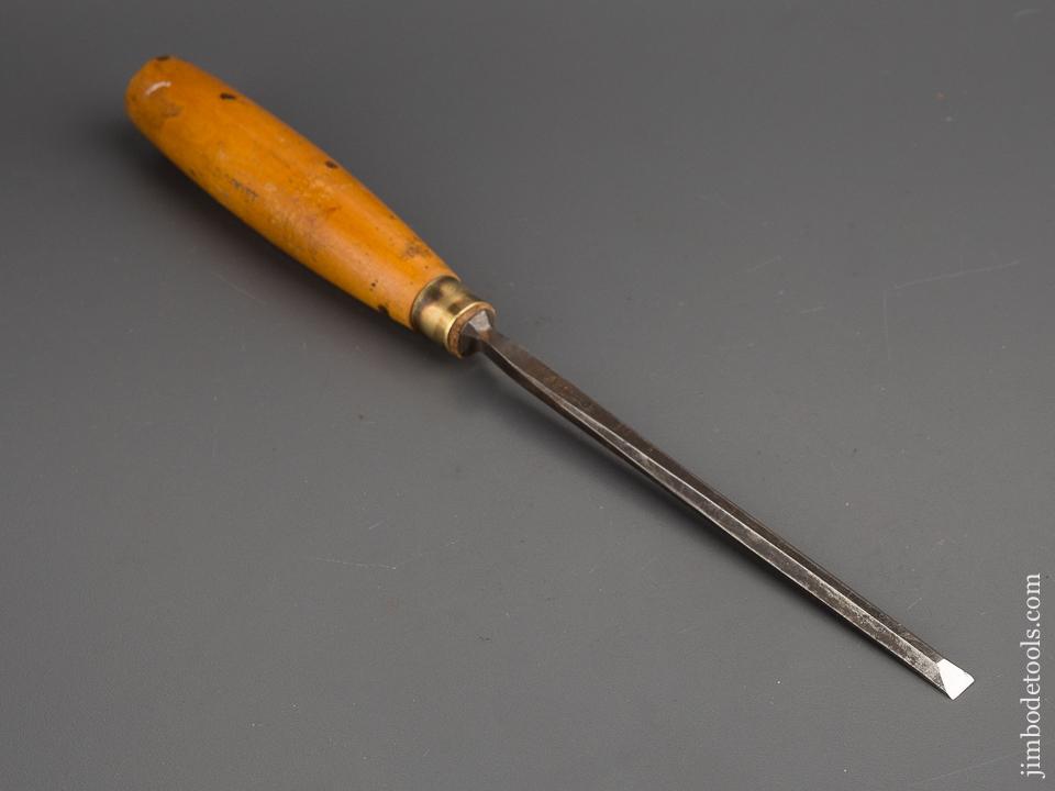 1/4 X 12 inch MARPLES Boxwood Handled Tang Paring Chisel - 80640