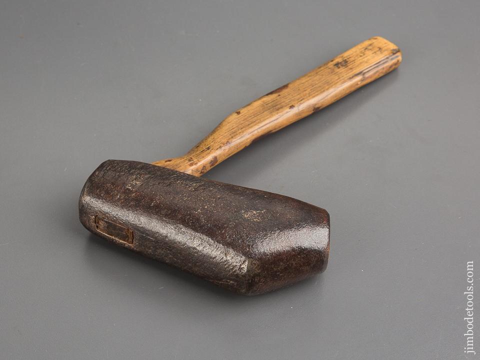Extra Fine! 5 x 9 inch 2 3/4 pound File maker's Dog Head Stitching Hammer - 80651