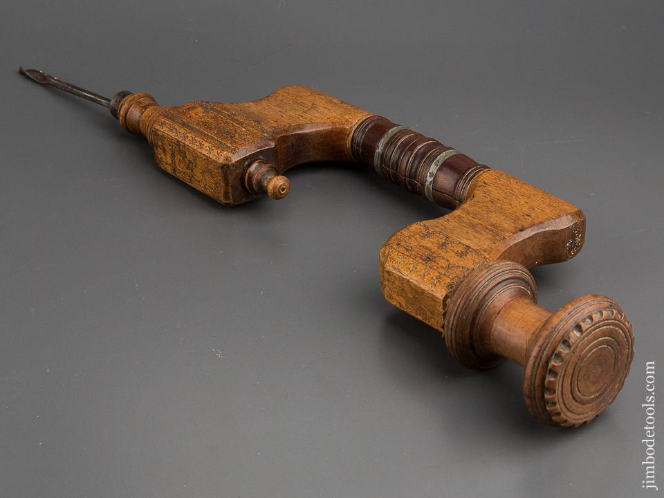 Stunning! 18th Century European Carved Wooden Brace - 80661U