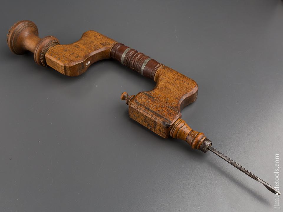 Stunning! 18th Century European Carved Wooden Brace - 80661U