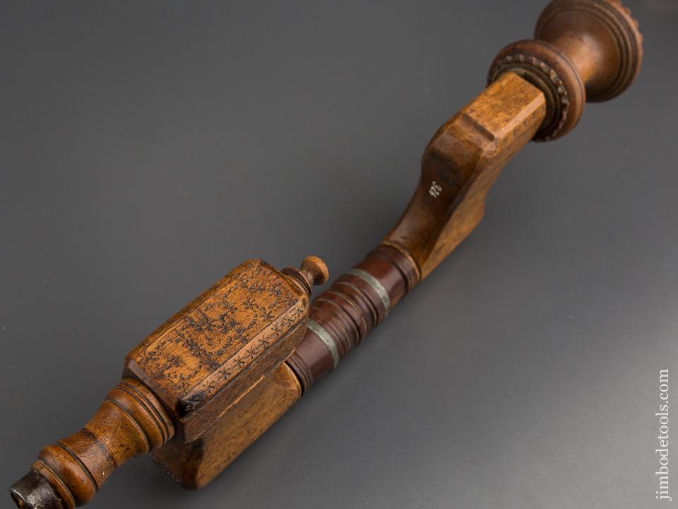 Stunning! 18th Century European Carved Wooden Brace - 80661U