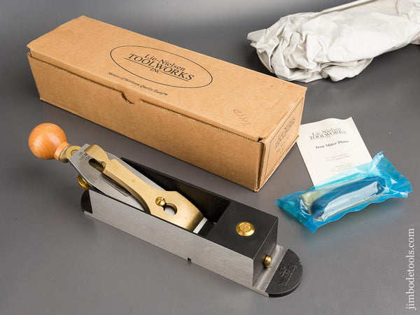 LIE-NIELSEN L-N 9 Miter Plane with Hot Dog DEAD MINT in Original Box - 80667