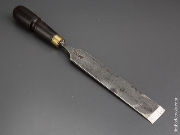 1 1/4 x 14 1/4 inch SORBY Rosewood Handled Tang Chisel - 80673