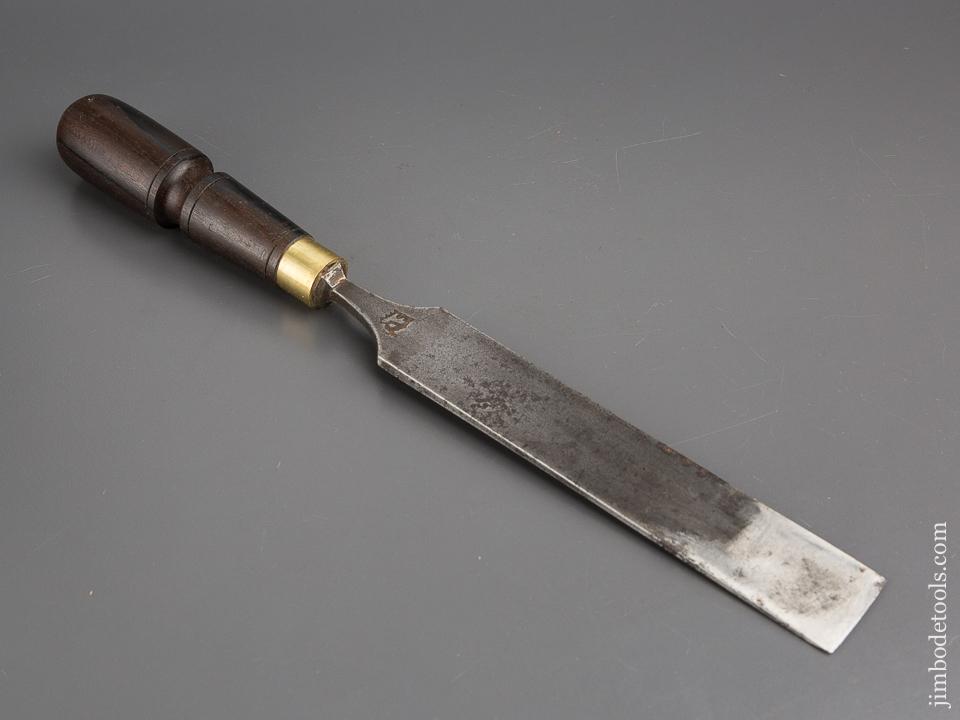 1 1/4 x 14 1/4 inch SORBY Rosewood Handled Tang Chisel - 80673