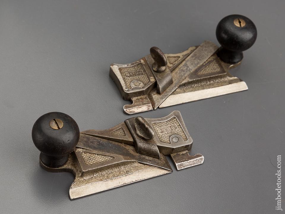 STANLEY No. 98 & 99 Side Rabbet Planes FINE - 80683