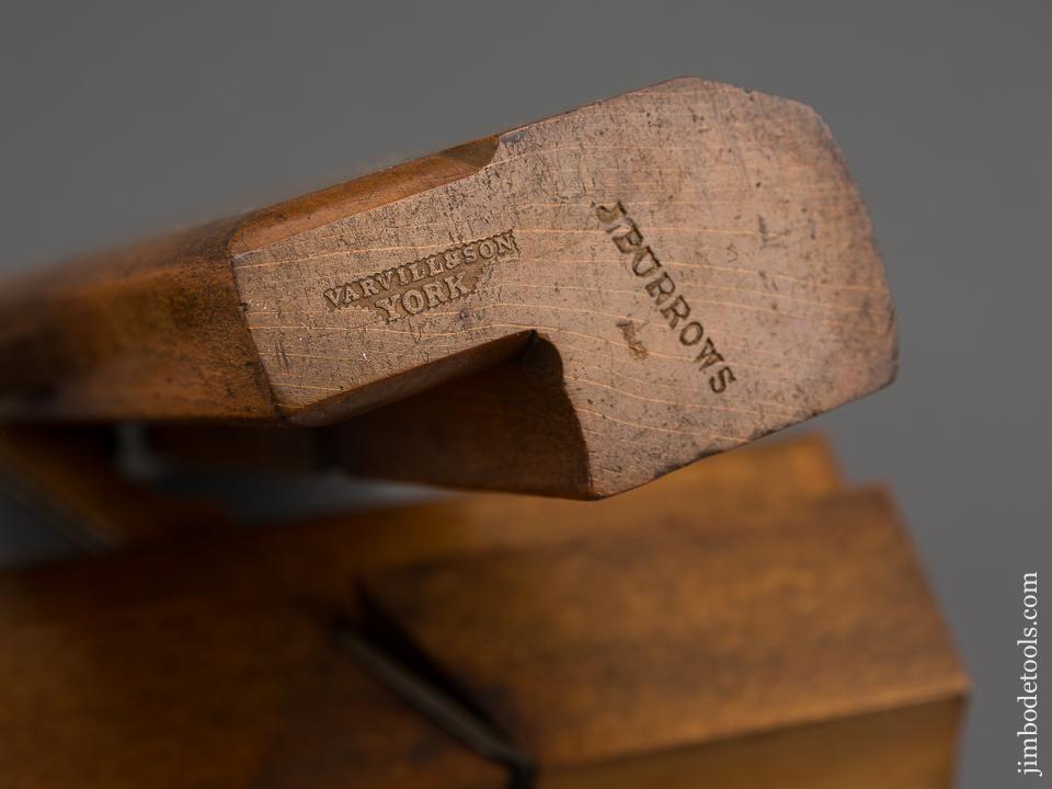 Complete Set of VARVILL YORK Hollows & Rounds Moulding Planes EVENS - 80706