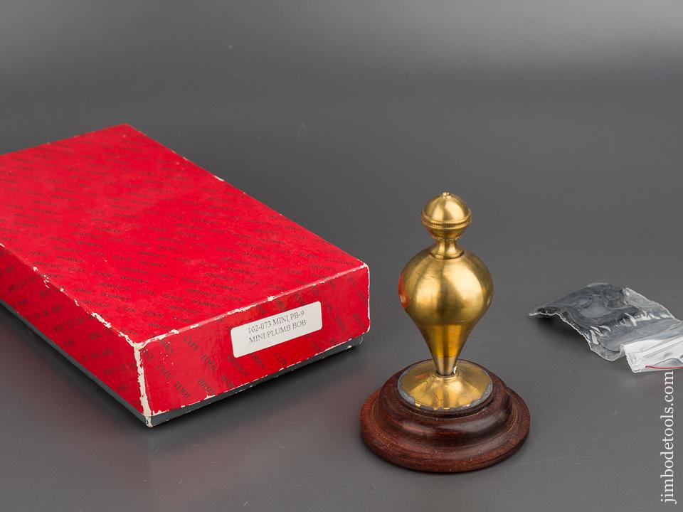 BRIDGE CITY TOOL WORKS Mini PB-9 Miniature Plumb Bob in Original Box - 80731R
