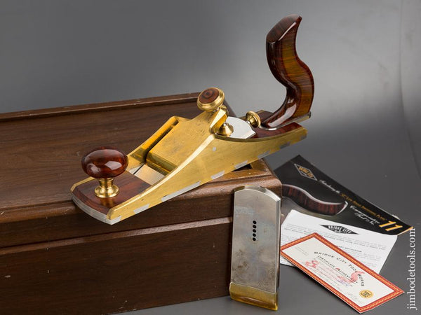 Barely Used! BRIDGE CITY TOOL WORKS 2003 CT-11 Low Angle Smoothing Plane 12 Degrees in Original Box - 80732R