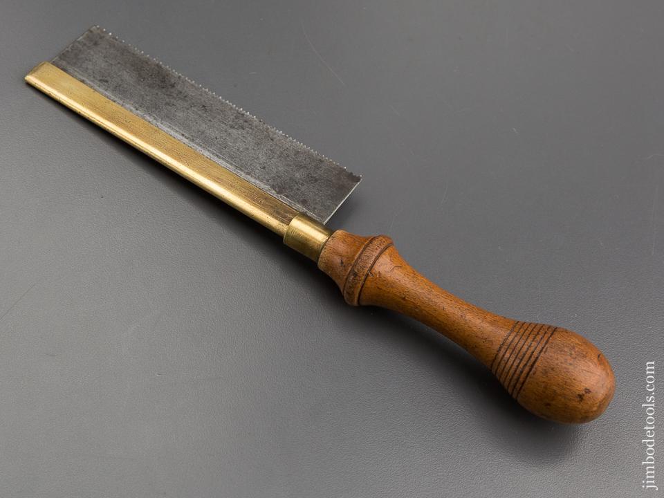 16 point 5 inch HAZEON LONDON Brass Back Dovetail Saw - 80754