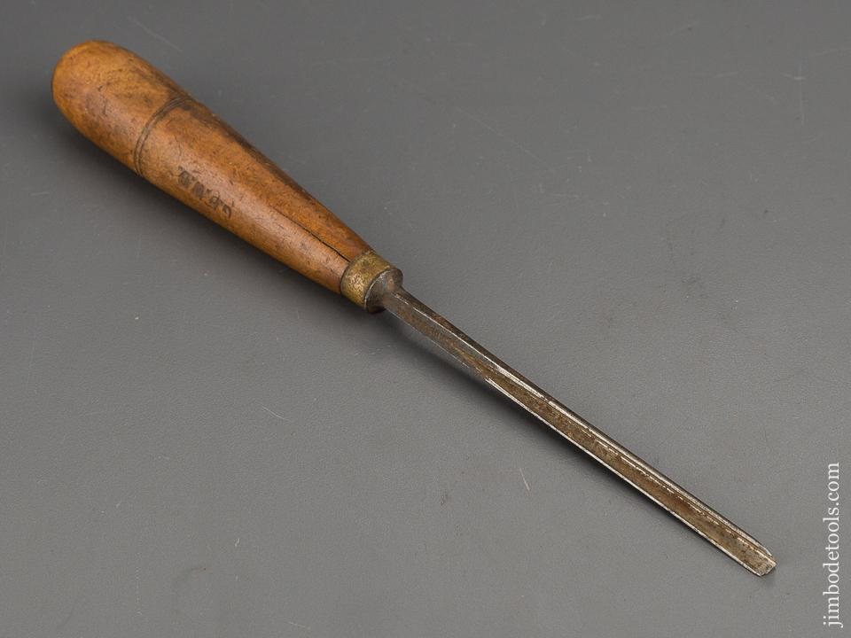 1/4 x 9 1/8 inch JB ADDIS Vee Gouge - 80761