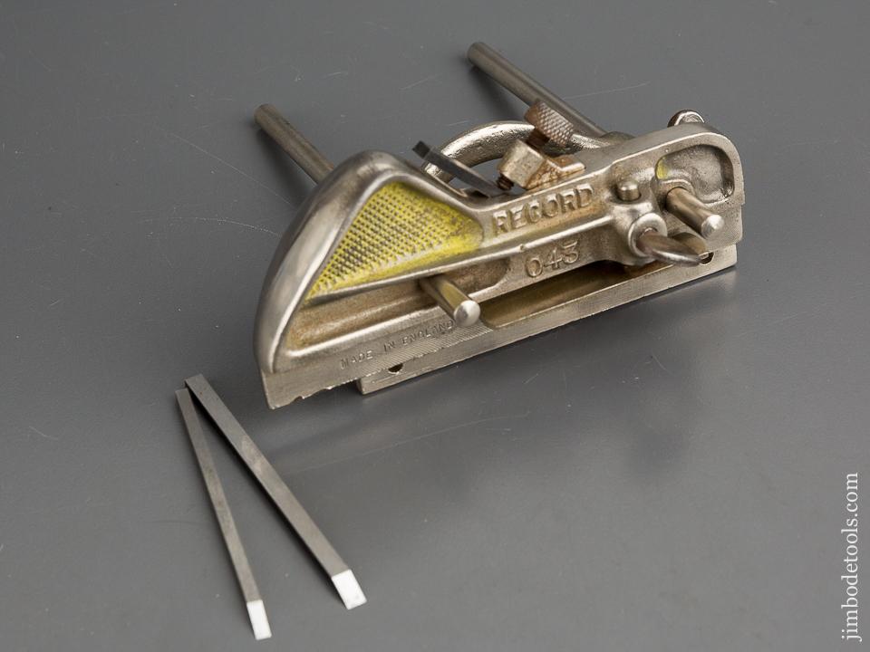 100% Complete RECORD No. 043 Plough Plane - 80781