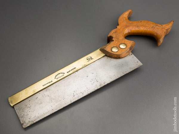 Just Sharpened! 14 point 10 inch Rip TYZACK Brass Back Dovetail Saw - 80799