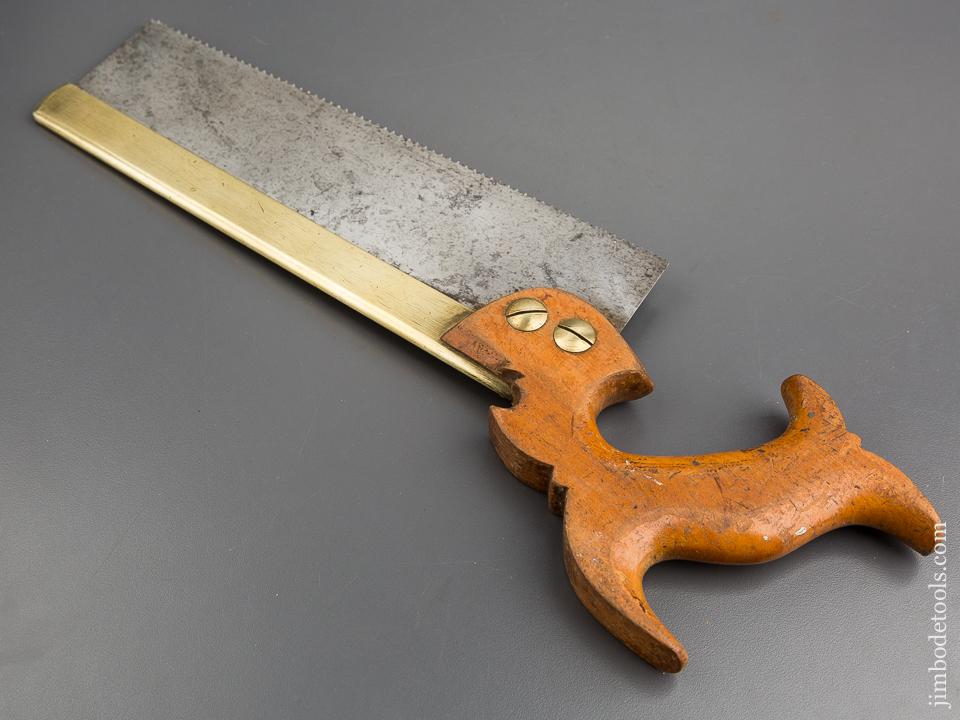 Just Sharpened! 14 point 10 inch Rip TYZACK Brass Back Dovetail Saw - 80799