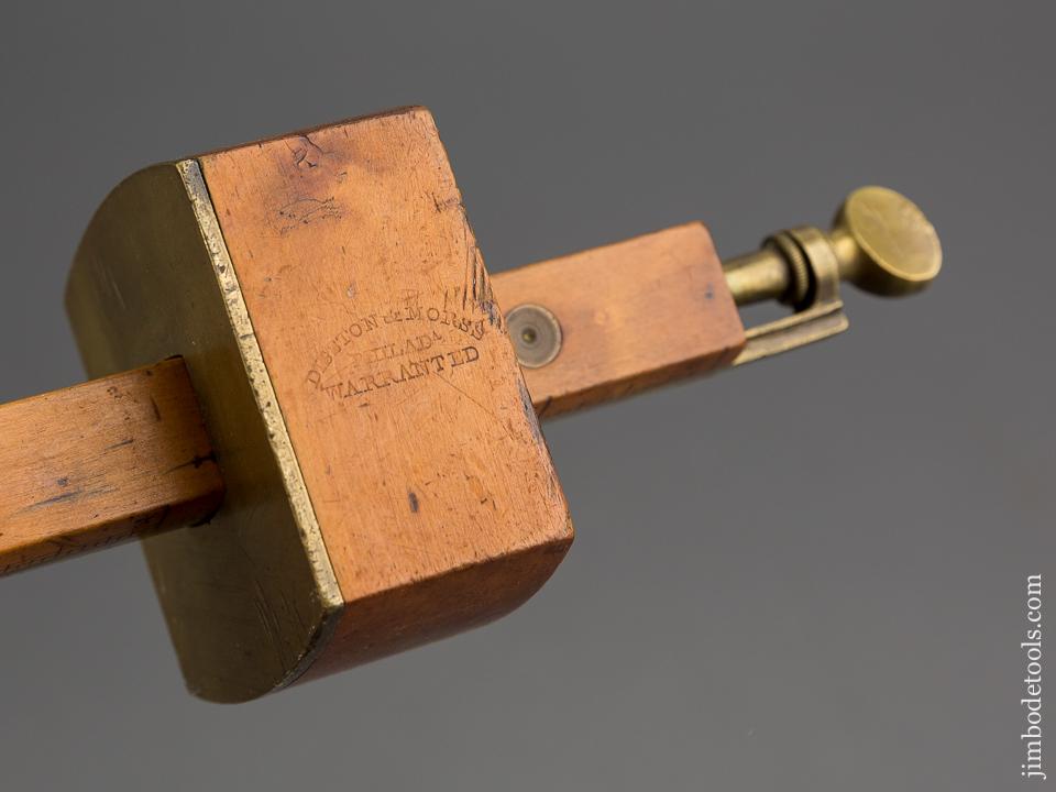 Eight inch DISSTON & MORSS Boxwood Mortise Gauge - 80808