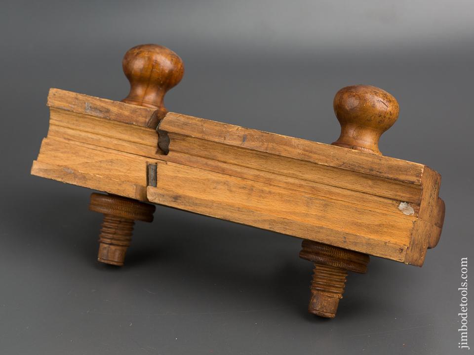 OHIO TOOL CO No. 129 Double Iron Screw Arm Sash Plane circa 1851-1913 - 80809