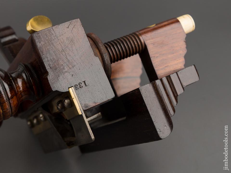 SANDUSKY No. 133 Rosewood Plow Plane NEAR MINT - 80819U