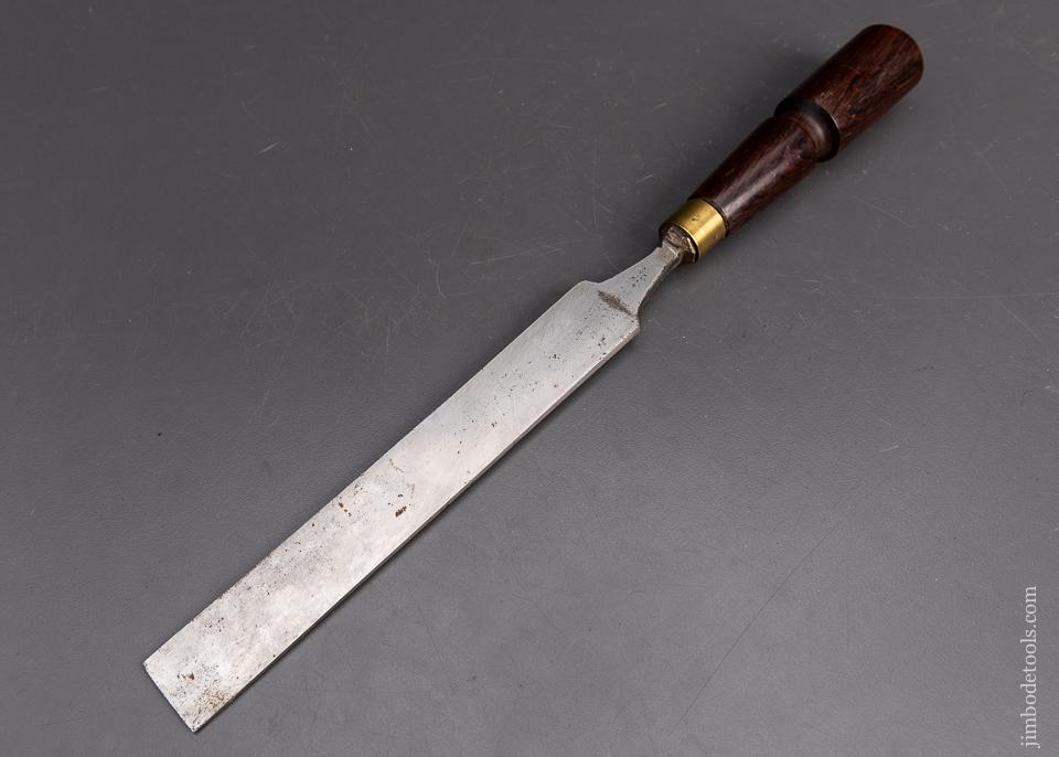 Long, Thin English Paring Chisel TAYLOR 1 x 13 1/4” Rosewood - 80824