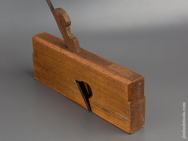 1 1/8 inch Wide GREENSLADE BRISTOL Rabbet Plane circa 1828-1937 GOOD+ - 80846