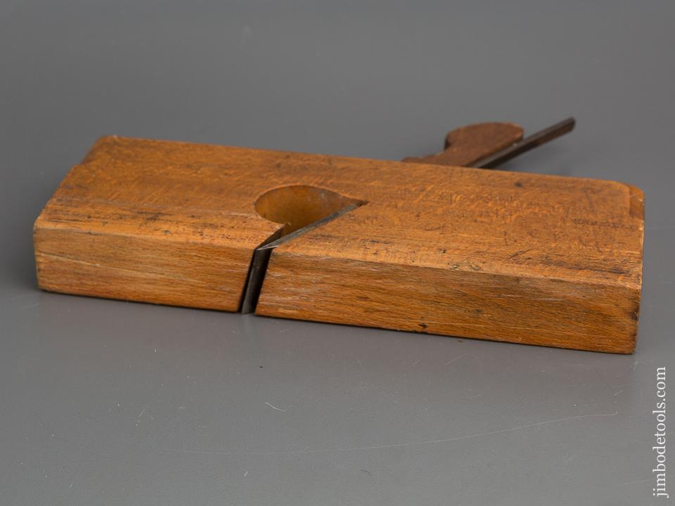 1 1/8 inch Wide GREENSLADE BRISTOL Rabbet Plane circa 1828-1937 GOOD+ - 80846