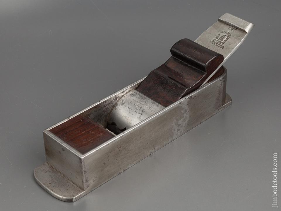 Stunning! Ten inch Dovetailed Mitre Plane Signed BUCK (Early NORRIS) - 80890U