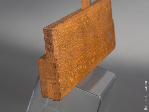 1/8 inch EASTWOOD YORK Side Bead Moulding Plane circa 1851-99 EXTRA FINE - 80906